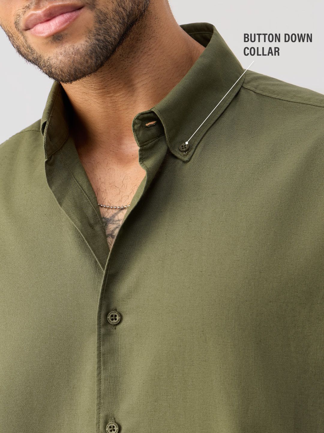 Cotton Linen: Cedar Cotton Linen Shirts