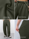 Premium Scuba Joggers: Classic Sage Women Barrel Joggers
