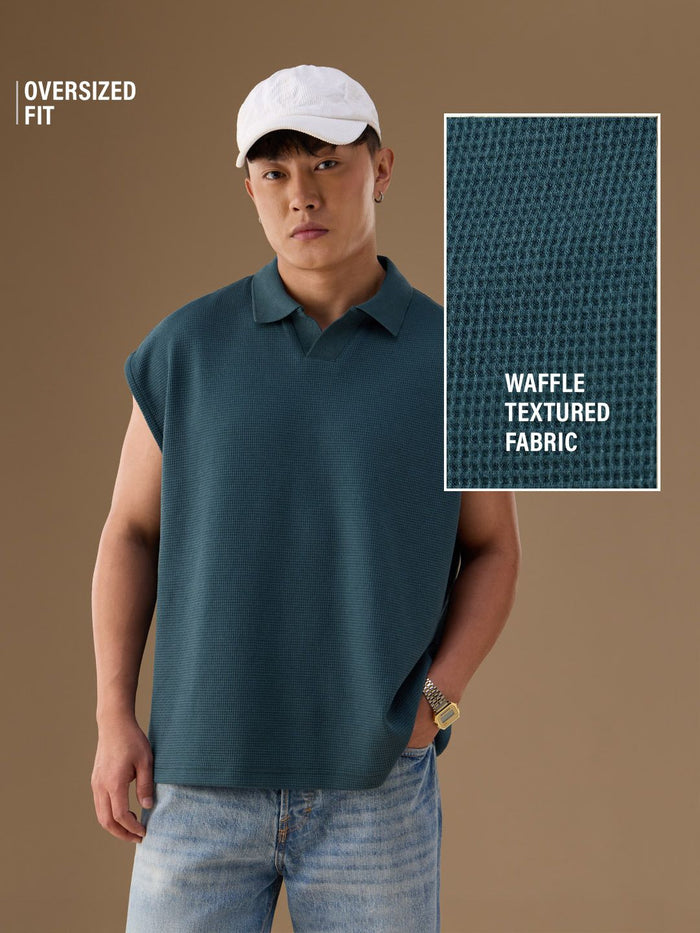 Polo Vest: Dark Wave Polo Vests