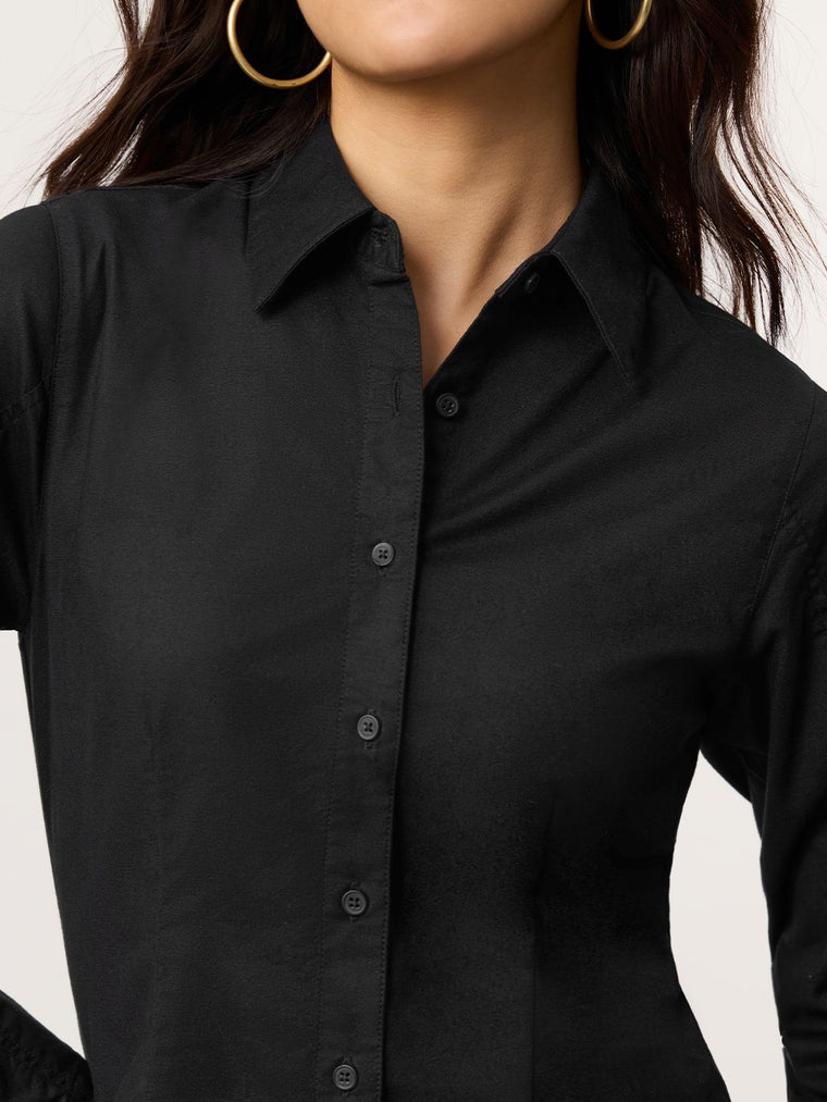 Tailored Solids: Phantom Women Fitted Shirts