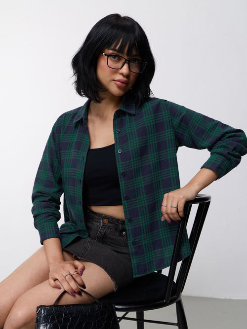 Plaid Shirt: Wildwood Women Relaxed Shirts