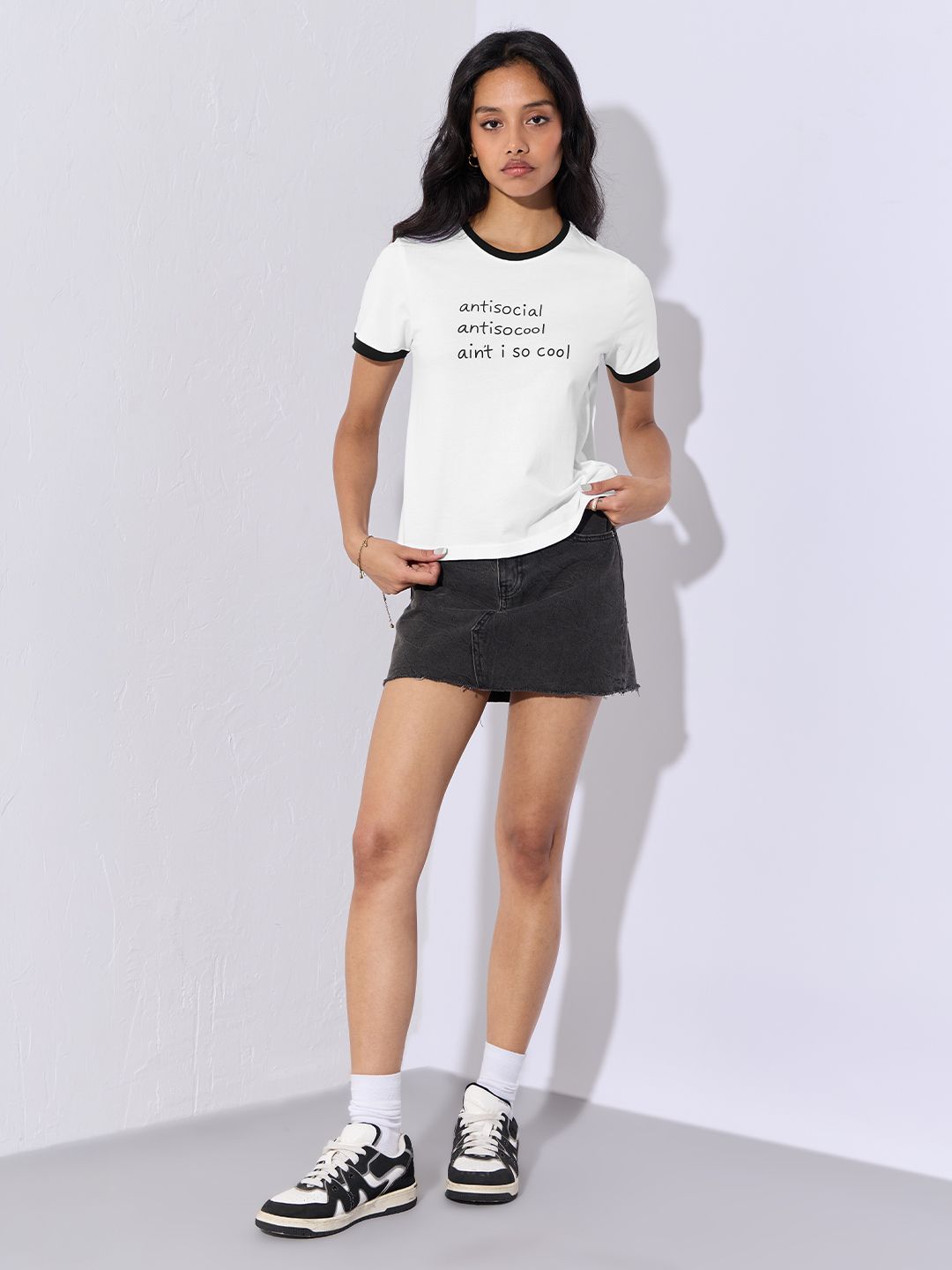 TSS Originals: Antisocial Women Regular T-Shirts