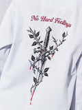 Striped Shirt: No Hard Feelings Women Oversized Shirts