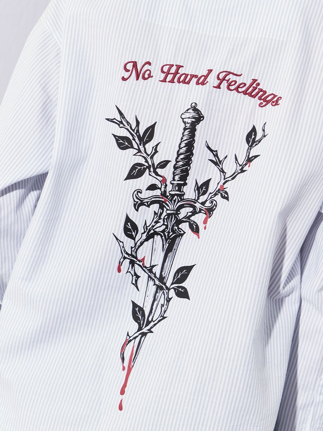 Striped Shirt: No Hard Feelings Women Oversized Shirts