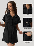 Utility Dress: Rich Black Women Fashion Dresses