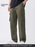 Cargo Pants: Tranquil Green Men Cargo Pants