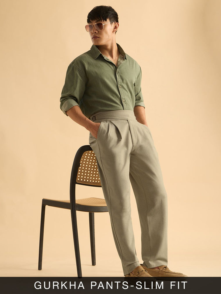 Gurkha Pants: Cedar Men Super Flex Pants