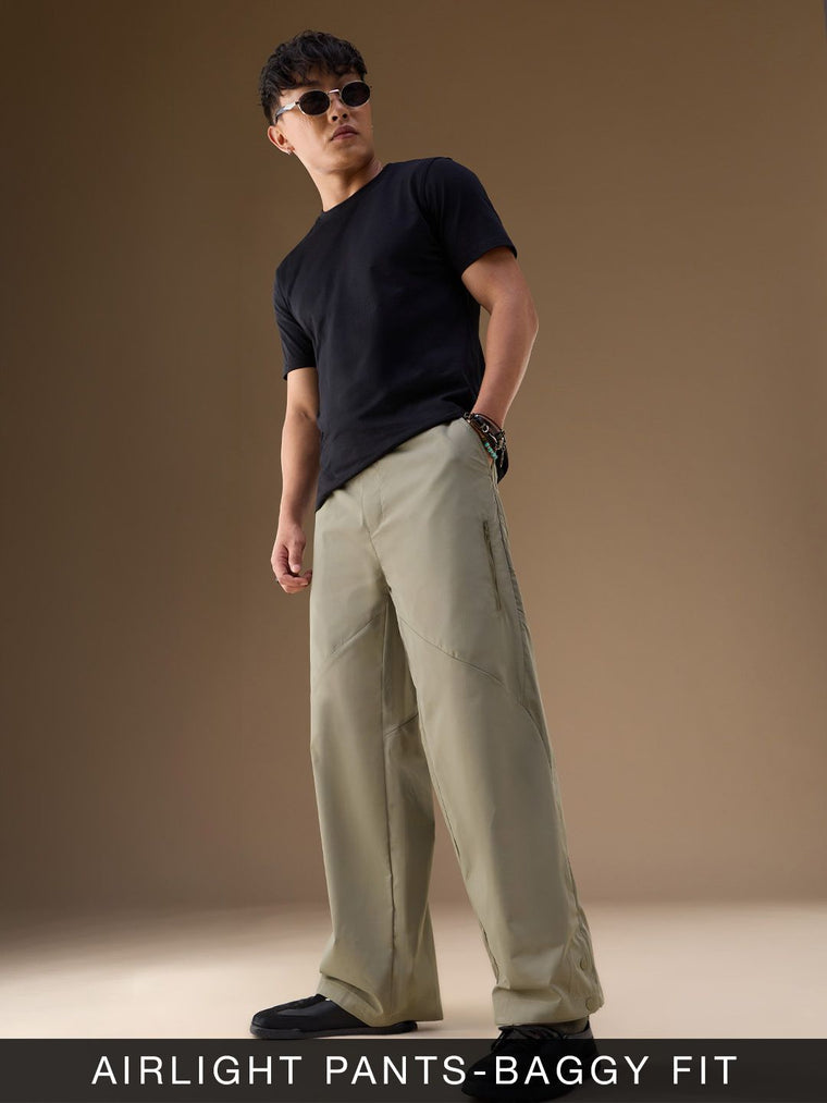 Airlight Utility Pants: Vintage Khaki Men Pants