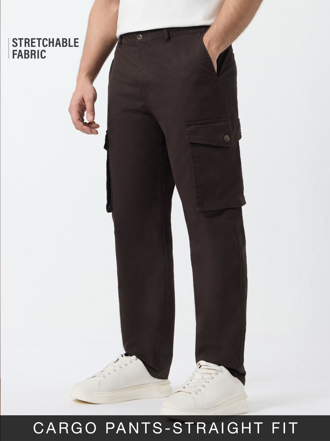 Cargo Pants: Espresso Men Cargo Pants