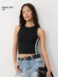 Ribbed Tank-Top: Angela Women Knit Tops