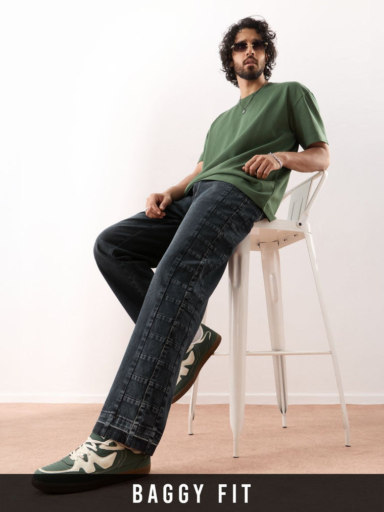 Baggy-Fit Denim:Â  Drift Men Baggy Fit Jeans