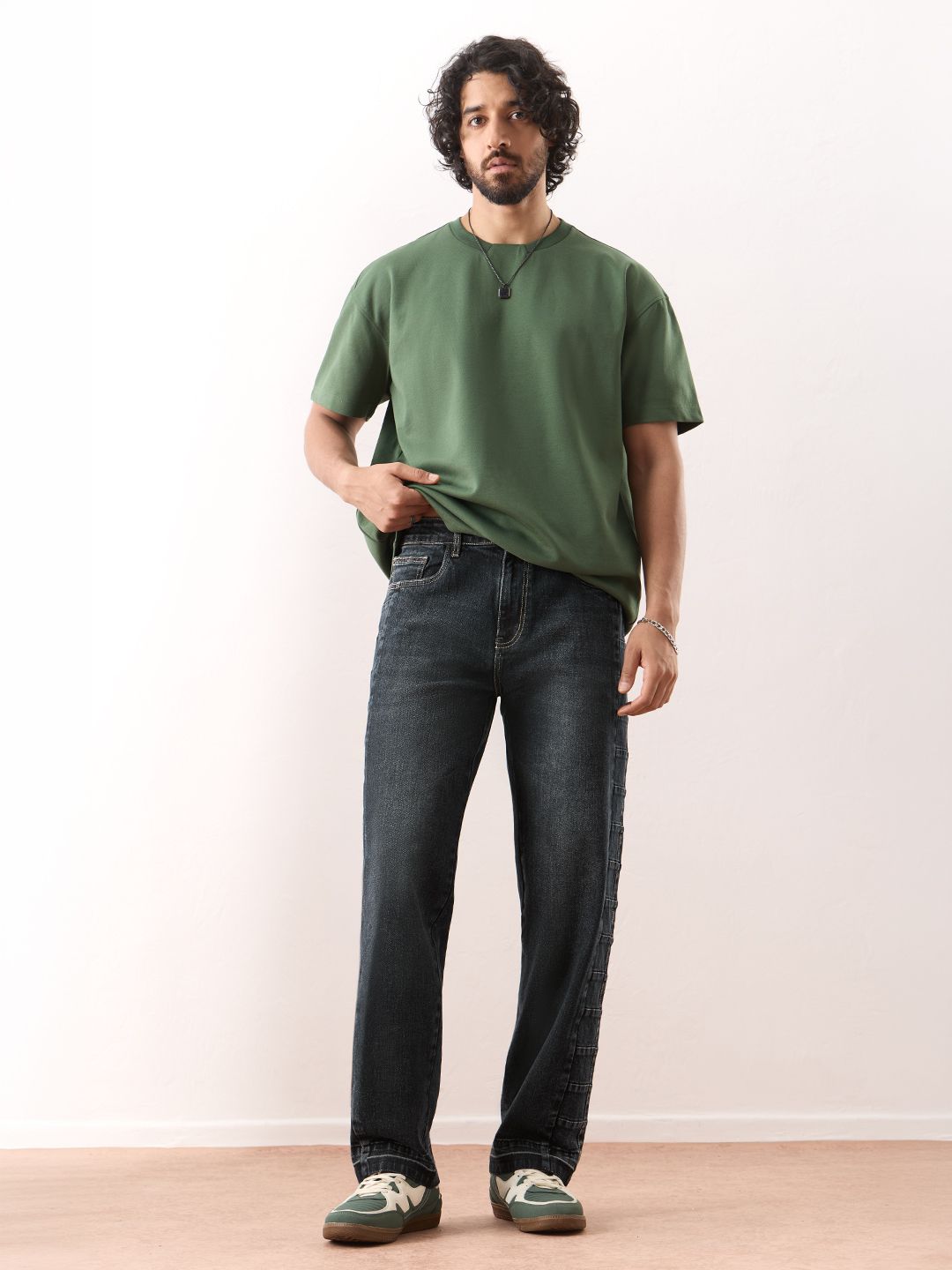 Baggy-Fit Denim:Â  Drift Men Baggy Fit Jeans