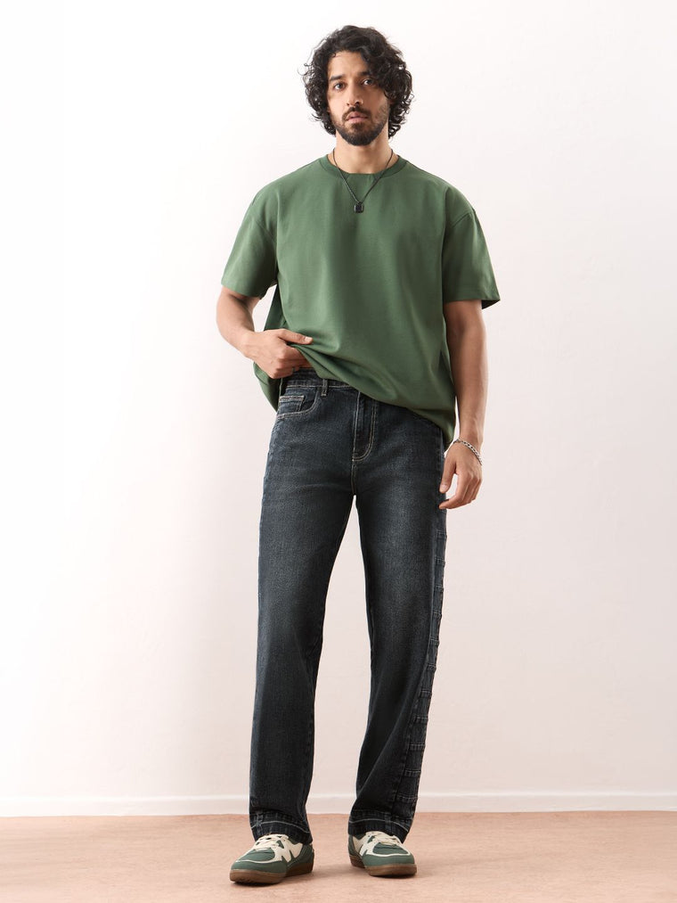 Baggy-Fit Denim:Â  Drift Men Baggy Fit Jeans