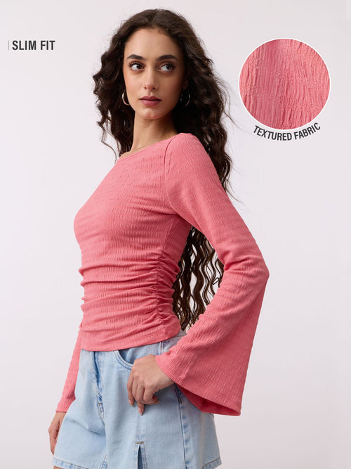 Essential Solids: Flamingo Women Fashion Tops